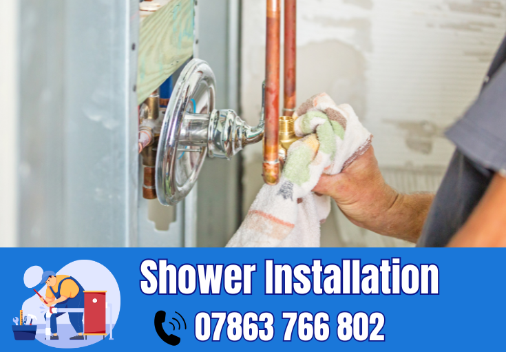 shower installation Latchford